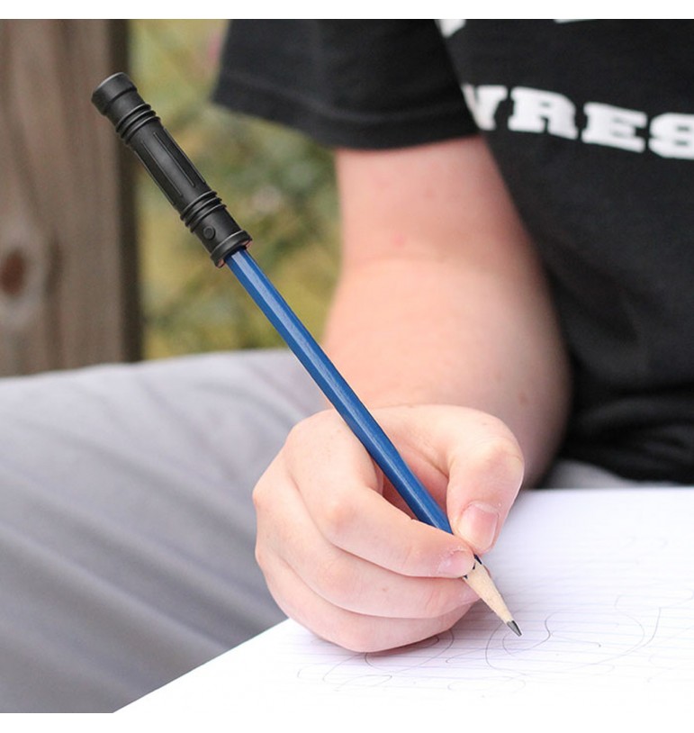 Embouts De Crayon à Mordiller En Silicone – 3 Pièces, Aide à La Concentration, Pour Enfants Et Adultes, Antidérapants