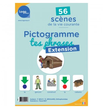 Pictogramme tes phrases Extension | Espace Inclusif