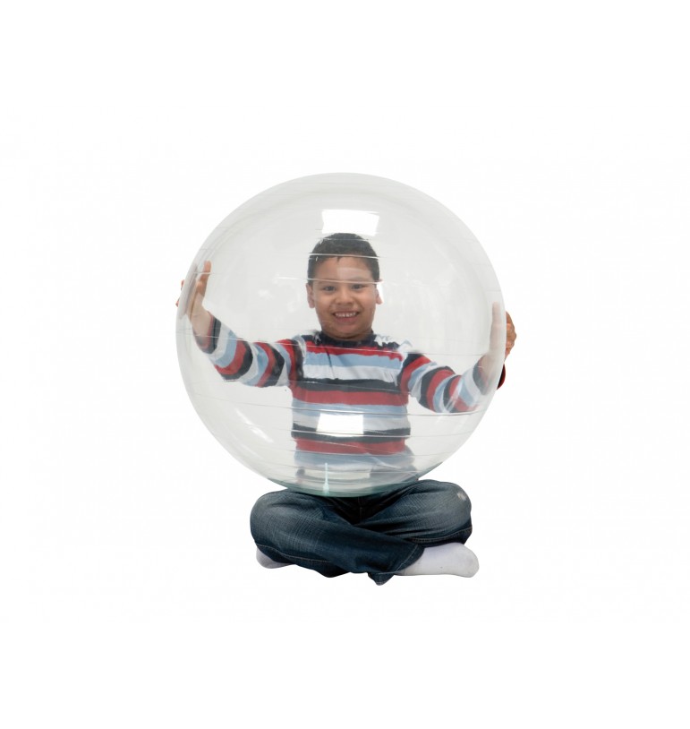 Ballon géant 55cm transparent | Espace Inclusif