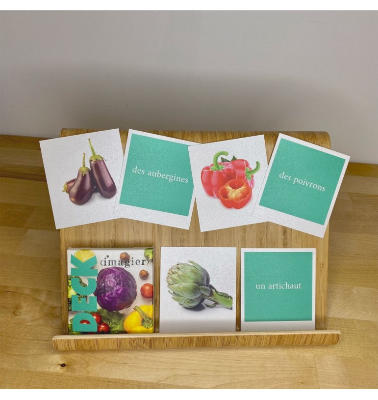 Imagier Légumes - Deck | Espace Inclusif