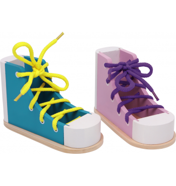 Chaussures à lacer colorées | Espace Inclusif