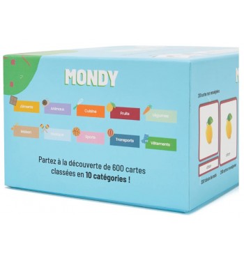 MONDY - Cartes de nomenclature Montessori | Espace Inclusif