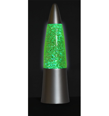 Lampe fusée scintillante | Espace Inclusif