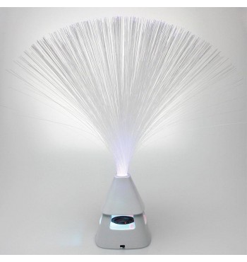 Lampe fibre optique haut-parleur Bluetooth
