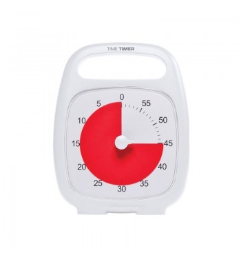Time Timer Plus 60 min. Blanc | Espace Inclusif