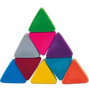 Triangles velours x9 | Espace Inclusif