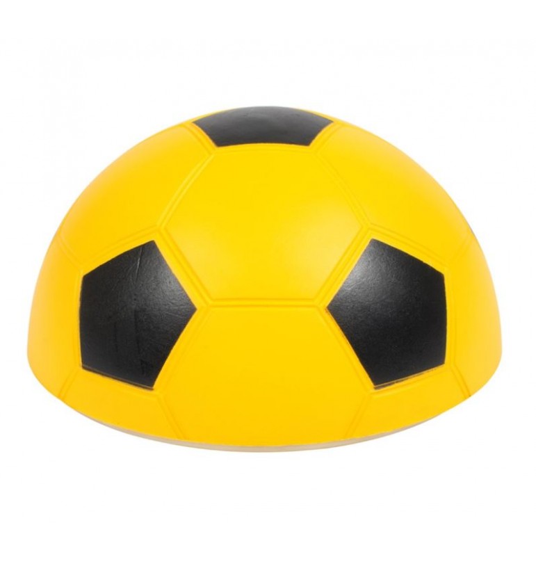 Demi-ballon de football en mousse 15cm | Espace Inclusif