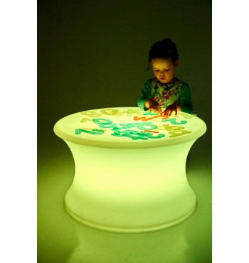 Table à ambiance lumineuse | Espace Inclusif
