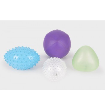 4 balles sensorielles gonflables | Espace Inclusif