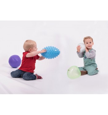 4 balles sensorielles gonflables | Espace Inclusif