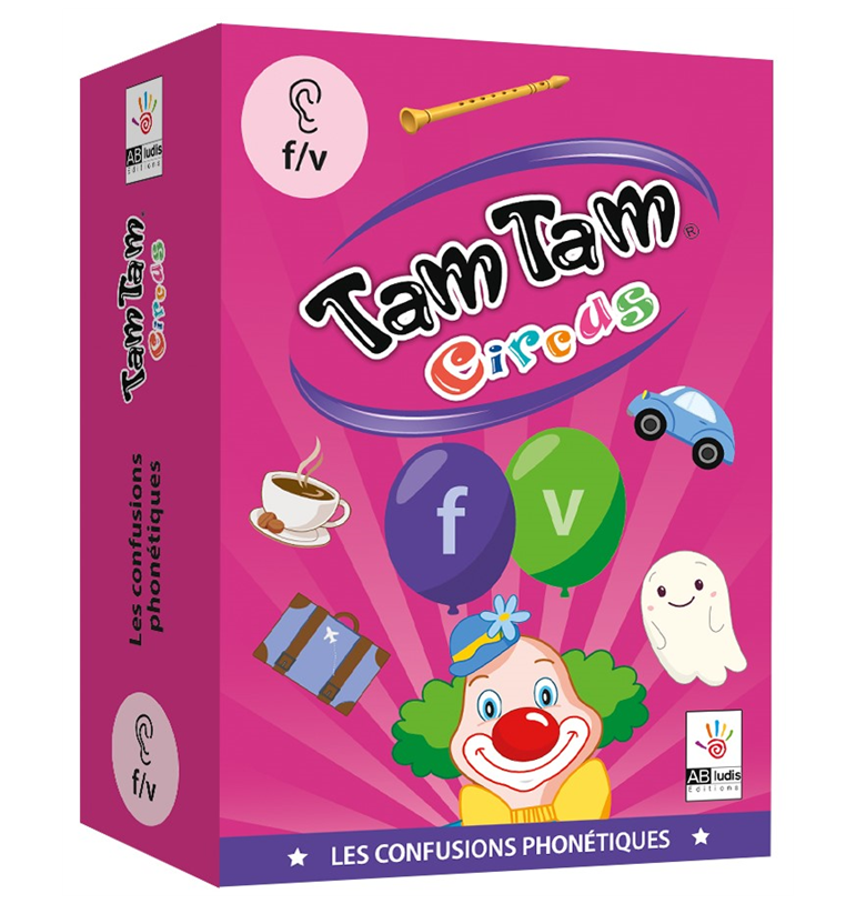 Tam Tam Circus, Les confusions phonétiques f/v | Espace Inclusif