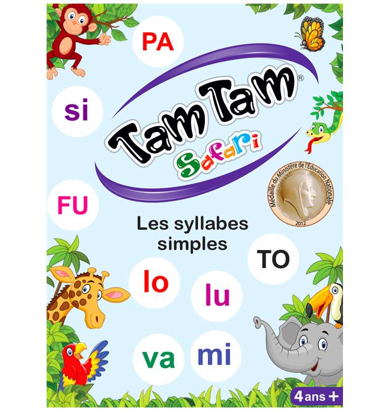 Tam Tam Safari – Les syllabes simples | Espace Inclusif