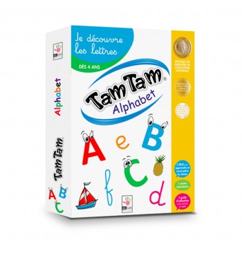 Tam Tam - Alphabet - Je découvre les lettres - Le coffret | Espace Inclusif