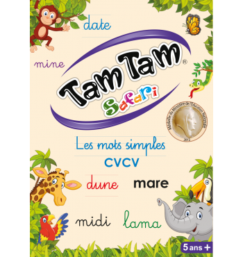 Tam Tam Safari - Les mots simples CVCV | Espace Inclusif