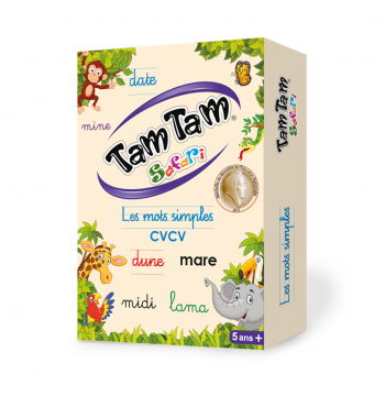 Tam Tam Safari - Les mots simples CVCV | Espace Inclusif