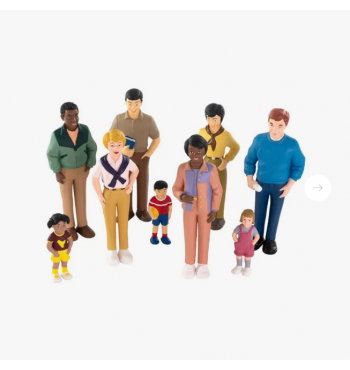 Figurines familles du monde | Espace Inclusif