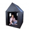 Cabane sensorielle noire | Espace Inclusif