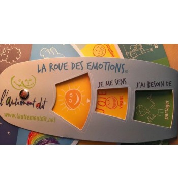 Roue des émotions version illustrée - Enfant (11ème édition) | Espace Inclusif