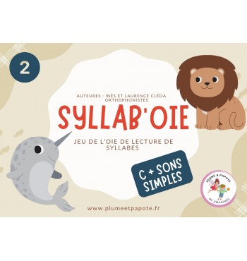 Syllab'Oie 2 - C + sons simples