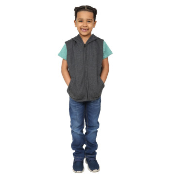 Veste polaire lestée à capuche | Espace Inclusif