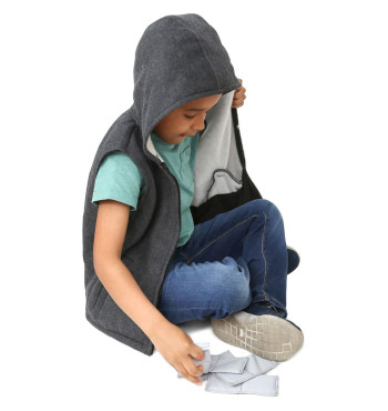 Veste polaire lestée à capuche | Espace Inclusif
