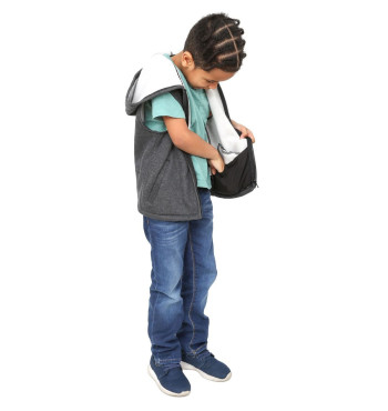 Veste polaire lestée à capuche | Espace Inclusif