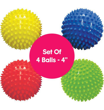 Lot de 4 balles sensorielles opaques | Espace Inclusif