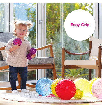 Lot de 4 balles sensorielles opaques | Espace Inclusif