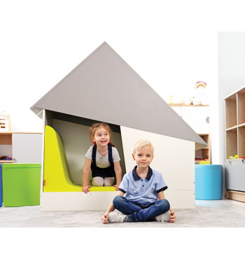 Matelas blanc pour Cabane apaisante | Espace Inclusif
