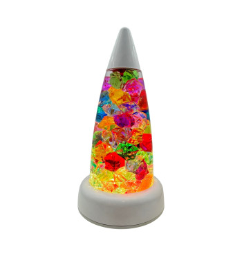 Lampe cristaux à LED | Espace Inclusif