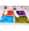 Lot de 4 dalles sensori-motrices texturées | Espace Inclusif