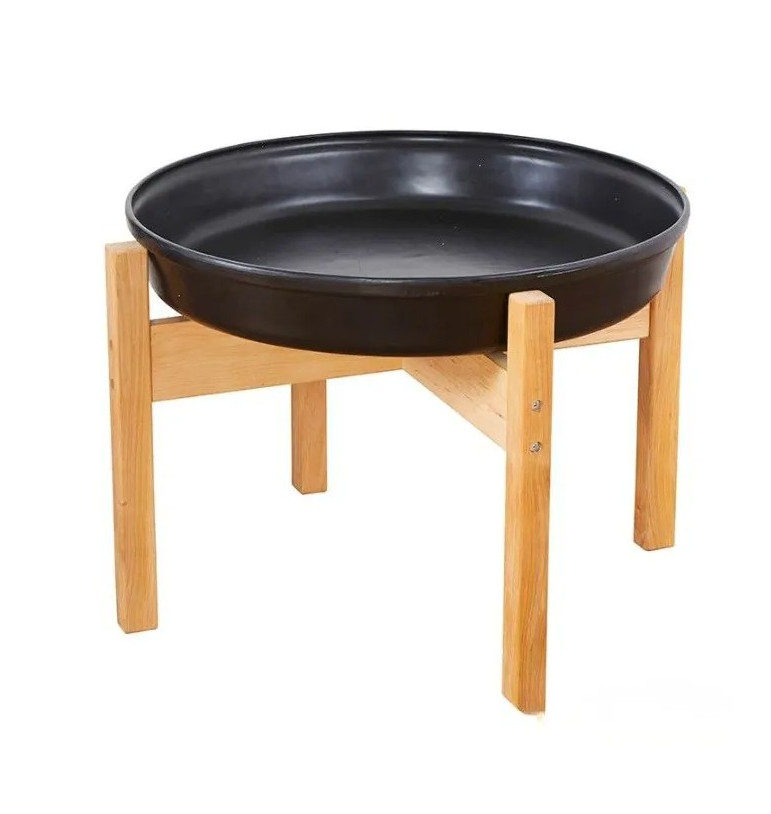 Support en bois pour Bac d'exploration sensoriel 69 cm | Espace Inclusif
