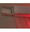 Support de Rideau Fibre Optique 100 brins | Espace Inclusif