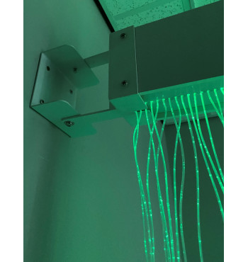 Support de Rideau Fibre Optique 100 brins | Espace Inclusif