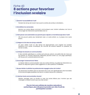 Mise en place d'un outil de CAA robuste - Manuel pratique pour professionnels | Espace Inclusif