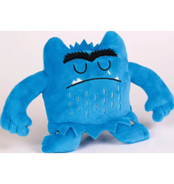 Mini peluche Monstre bleu - La couleur des émotions | Espace Inclusif