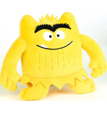 Mini peluche Monstre jaune - La couleur des émotions | Espace Inclusif