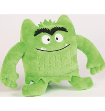 Mini peluche Monstre vert - La couleur des émotions | Espace Inclusif