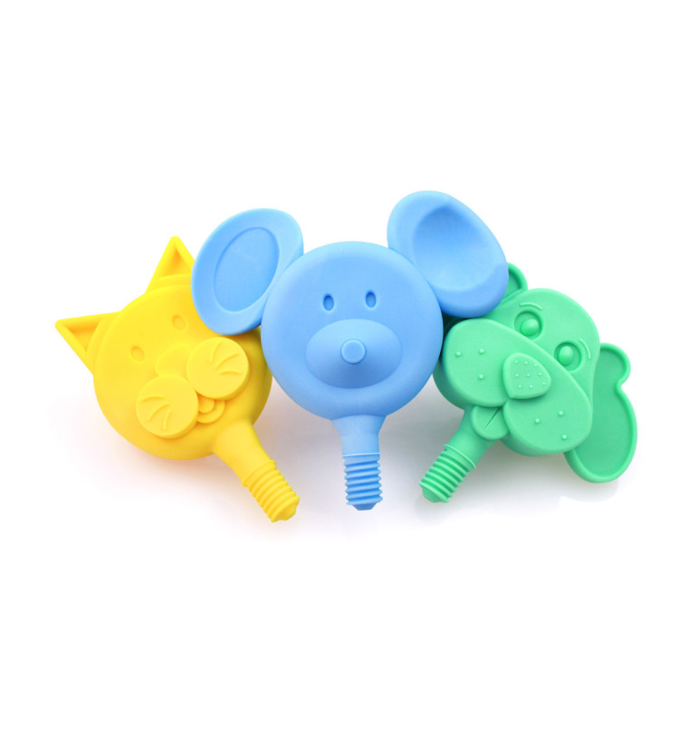 Embouts Z-Vibe Animaux (3 pièces) | Espace Inclusif
