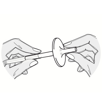 Ark embout paille long moustache | Espace Inclusif