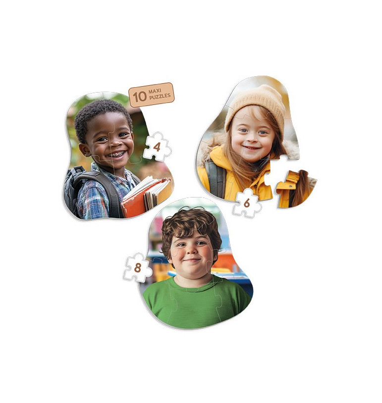 Maxi-Puzzles La diversité dans mon école | Espace Inclusif