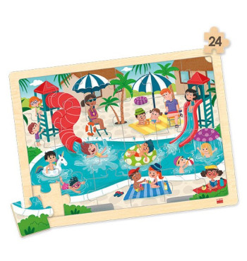 Set de 4 puzzles - Temps libre et vie sociale | Espace Inclusif