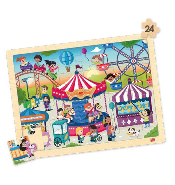 Set de 4 puzzles - Temps libre et vie sociale | Espace Inclusif
