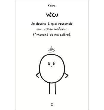 Cahier de Kolère - Cahier d'accompagnement par le dessin et l'écriture | Espace Inclusif