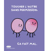 Lot de 8 affiches - Gestes d'agression 28 x 36 cm | Espace Inclusif