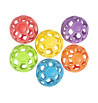 Lot de 6 balles ouvertes Rubberflex 12 cm | Espace Inclusif