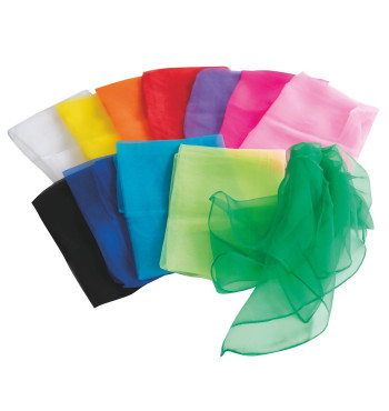 Tissu organza - 12 couleurs | Espace Inclusif