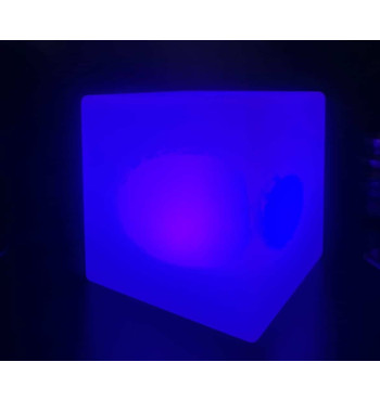 Cube lumineux 15 cm | Espace Inclusif