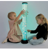 Colonne à bulles avec poissons 90 cm | Espace Inclusif