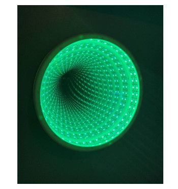 Miroir lumineux infini grand modèle | Espace Inclusif